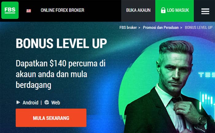 Maklumat Bonus Tanpa Deposit FBS