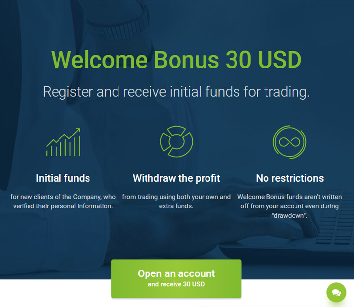 Roboforex $30 Welcome Bonus Details